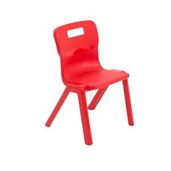 Titan Stackable Student Chair 310mm High Suits Age 3-5 Red Shell
