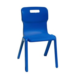 Titan Stackable Student Chair 430mm High Blue Shell