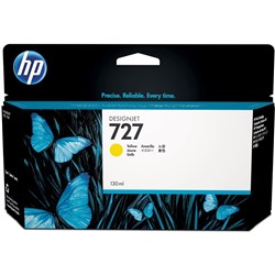 HP B3P21A 727 Ink Cartridge Yellow