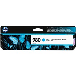 HP D8J07A 980 Ink Cartridge Cyan