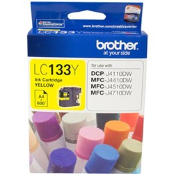 Brother LC133Y Ink Cartridge Yellow