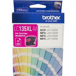 Brother LC135XLM Ink Cartridge High Yield Magenta