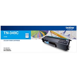 Brother TN349C Toner Cartridge Super High Yield Cyan