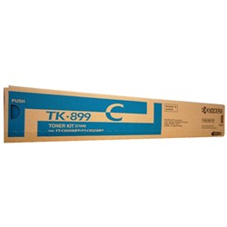 Kyocera TK899C Toner Cartridge Cyan