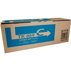 Kyocera TK869C Toner Cartridge Cyan