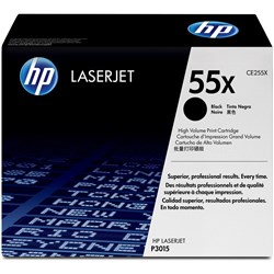 HP 55X Toner Cartridge High Yield Black CE255X