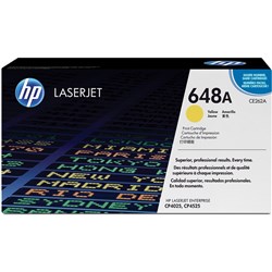 HP 648A Toner Cartridge Yellow CE262A