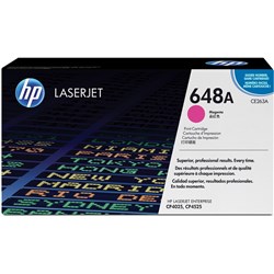 HP 648A Toner Cartridge Magenta CE263A