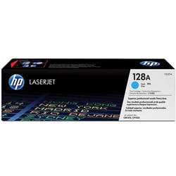 HP 128A Toner Cartridge Cyan CE321A