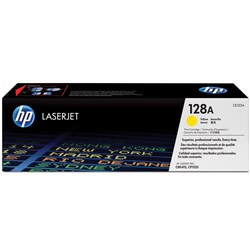 HP 128A Toner Cartridge Yellow CE322A