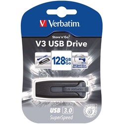 Verbatim Store 'n' Go Version 3 128GB USB Grey