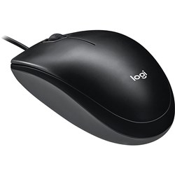 Logitech M90 Wired Mouse Black