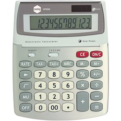 Marbig Desktop Calculator 12 Digit GST Function
