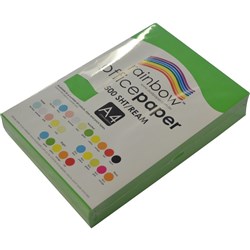 Rainbow Office Copy Paper A4 80gsm Green Ream of 500