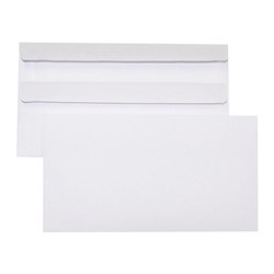 Cumberland 11B Envelopes 90x145mm Self Seal White Box Of 500