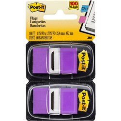 Post-It 680-PU2 Flags Twin Pack 25x43mm Purple