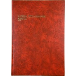 Collins Account 3880 Series A4 Journal Red