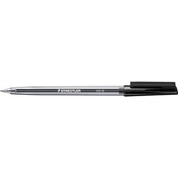 Staedtler 430 Stick Ballpoint Pens Medium 1mm Black