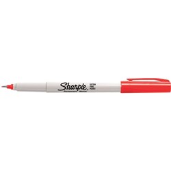 Sharpie Ultra Fine Marker Permanent 0.3mm Red