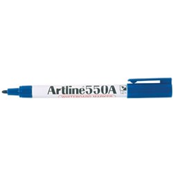 Artline 550A Whiteboard Marker Fine Bullet 1.2mm Blue