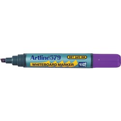 Artline 579 Whiteboard Marker Chisel 2-5mm Purple
