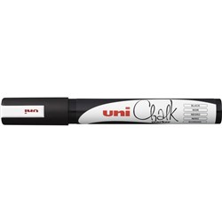 Uni Liquid Chalk Marker Bullet 2.5mm Black