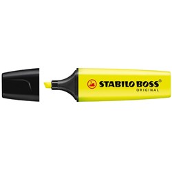 Stabilo Boss Highlighter Chisel 2-5mm Yellow 70/24