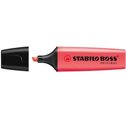 Stabilo Boss Highlighter Chisel 2-5mm Red 70/40