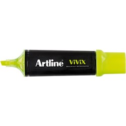 Artline Vivix Highlighter Marker Chisel 1-4mm Yellow