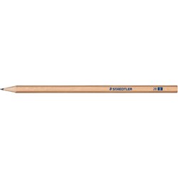 Staedtler Natural Graphite Pencils 2B Pack of 12