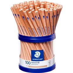 Staedtler Natural Graphite Pencils HB Box of 100