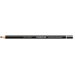 Staedtler 108 Lumocolour Glasochrom Permanent Pencil Black