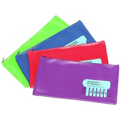 Marbig Name Pencil Case Large 345x165mm Summer Colour