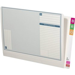 Avery Lateral Notes File A4 White Box of 100
