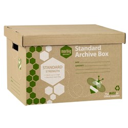 Marbig Enviro Archive Box W315mm x H260mm x L420mm