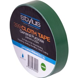 Stylus 399 Cloth Tape 24mm x 25m Green