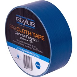 Stylus 399 Cloth Tape 48mm x 25m Blue