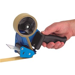 Marbig Tape Dispenser Packaging Hand Held 50mm Blue & Black