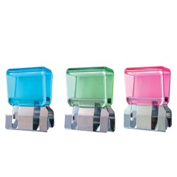 Carl Mori Clip 30 Sheet Capacity Assorted Colours Box Of 50