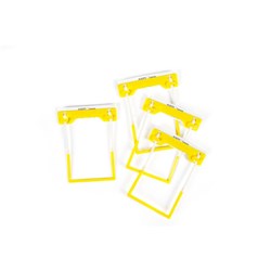 Avery Tubeclip File Fastener Complete Yellow Bulk Pack Box of 500