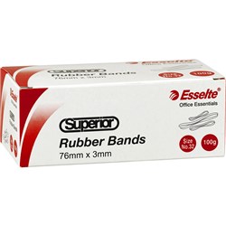 Esselte Rubber Bands Size 32 Box 100Gm