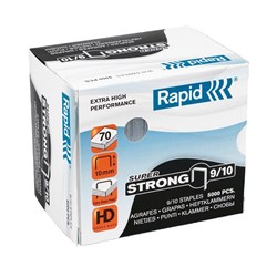 Rapid 9/8mm Staples Heavy Duty Super Strong Box Of 5000