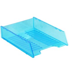 Italplast Neon Document Tray Multifit Neon Blue