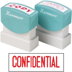 XStamper Stamp CX-BN 1130 Confidential Red
