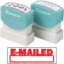 XStamper Stamp CX-BN 1650 Emailed/ Date Red