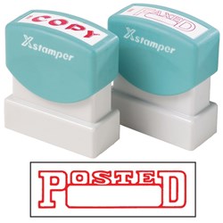 XStamper Stamp CX-BN 1211 Posted/Date Red