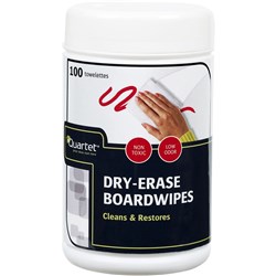 Quartet Dry-Erase Board Wipes Pack of 100