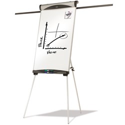 Quartet Euro Easel Magnetic Flipchart 990x685mm