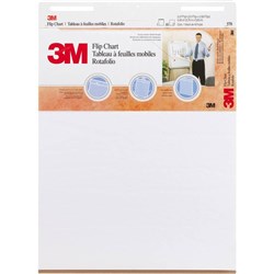 3M 570 Flipchart Pad 635x762mm White