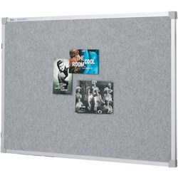 Quartet Penrite Bulletin Board 900x600mm Aluminium Frame Silver